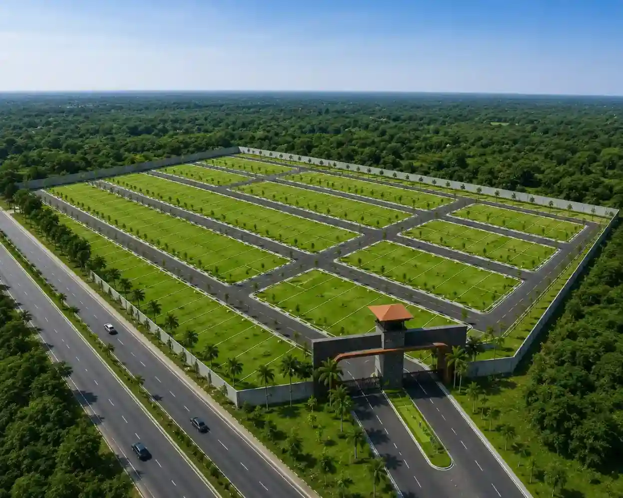 Imperial Residency Drone View Imperial Residency Drone View