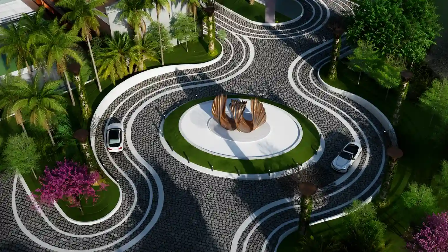 Shree Kunj Greens Society View Round About View Shree Kunj Greens Society View Round About View